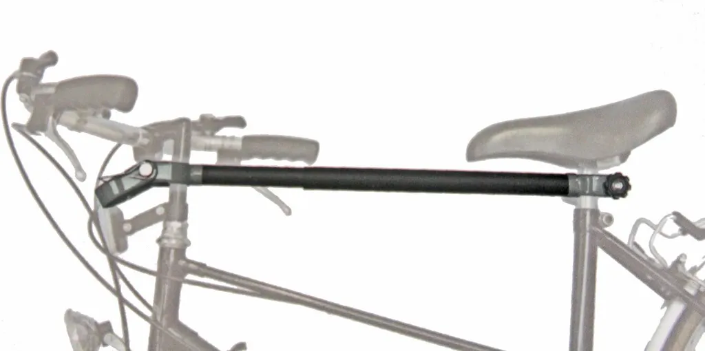 Adaptateur de cadre porte-vélos arrière barre télescopique vélo femme