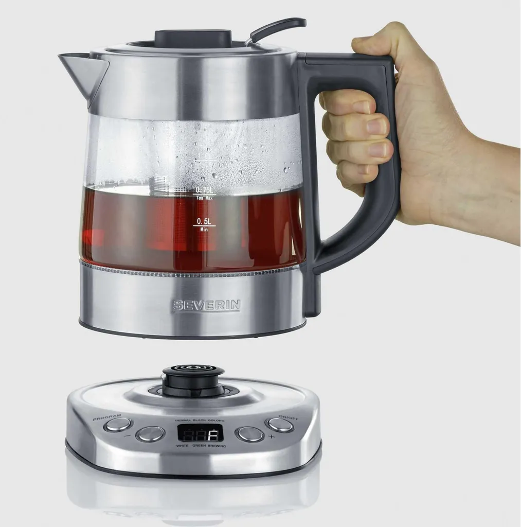 Théière DeLuxe Mini WK3473 1,0L : Bouilloire Compacte en Inox de Qualité - 16