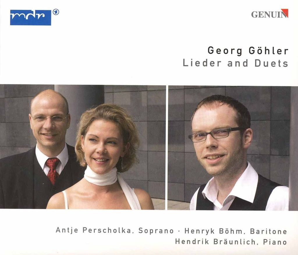 Karl Georg Göhler (1874-1954): Lieder & Duette - - (CD / L)