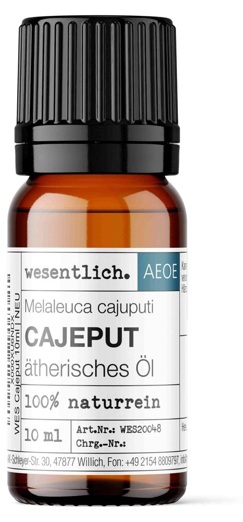 Cajeput (10ml) - naturreines, ätherisches Öl von wesentlich Produktbild 