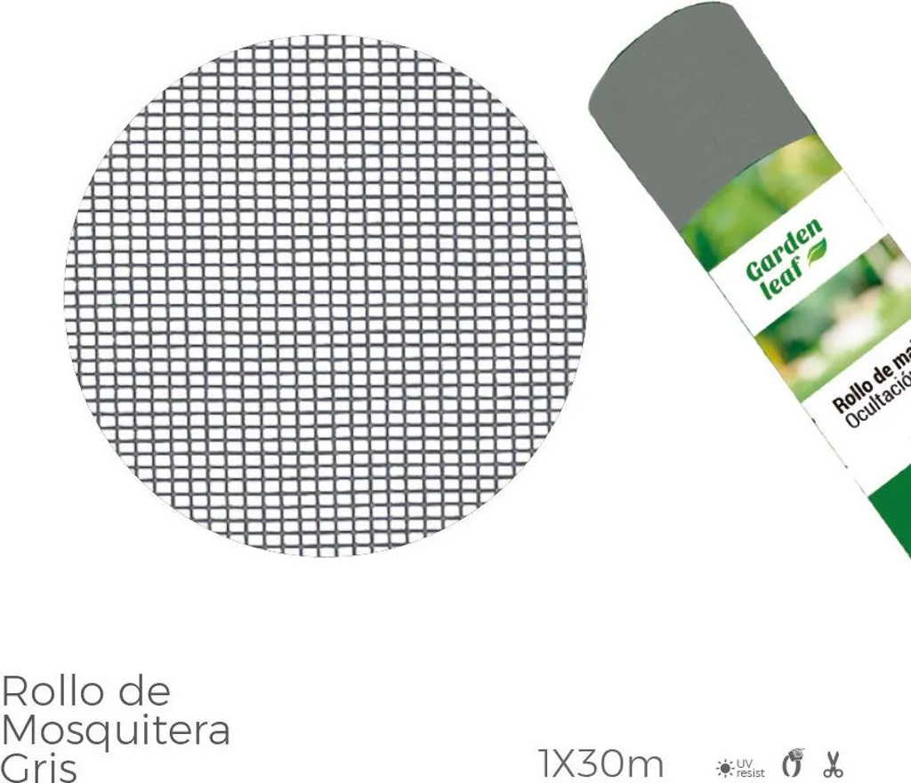 Toile moustiquaire grise pour aérer la maison sans insectes EDM