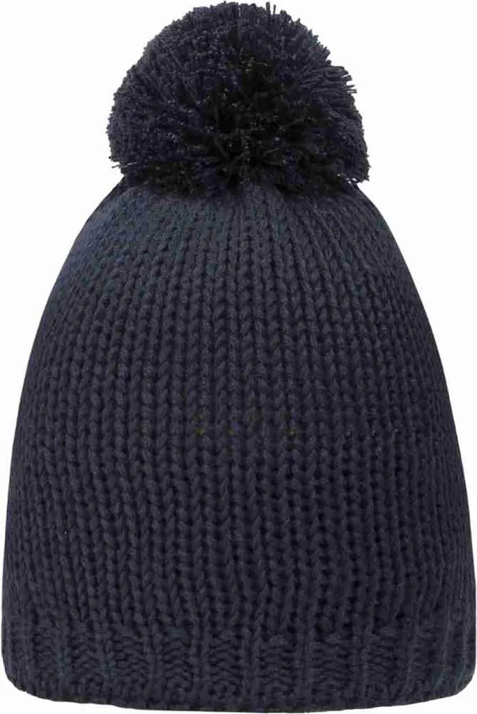 Cappello Döll Bambino Blu Navy Pompon - Protezione Invernale Certificata
