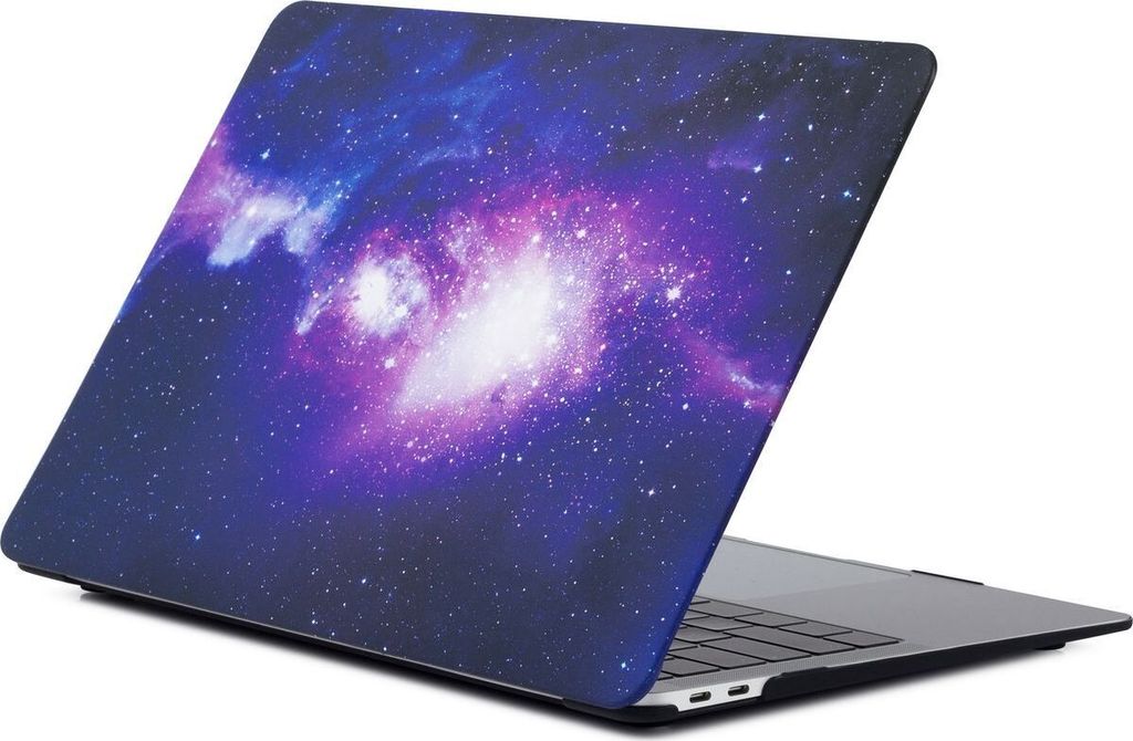 Mobigear Design MacBook Air 13 Zoll (2018-2020) Hardcase Hülle MacBook Case - Galaxis - Model A1932 / A2179 / A2337