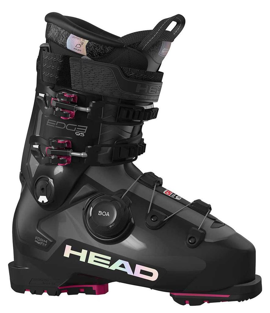 HEAD Edge 95 W HV GW BOA - Black/Fuchsia