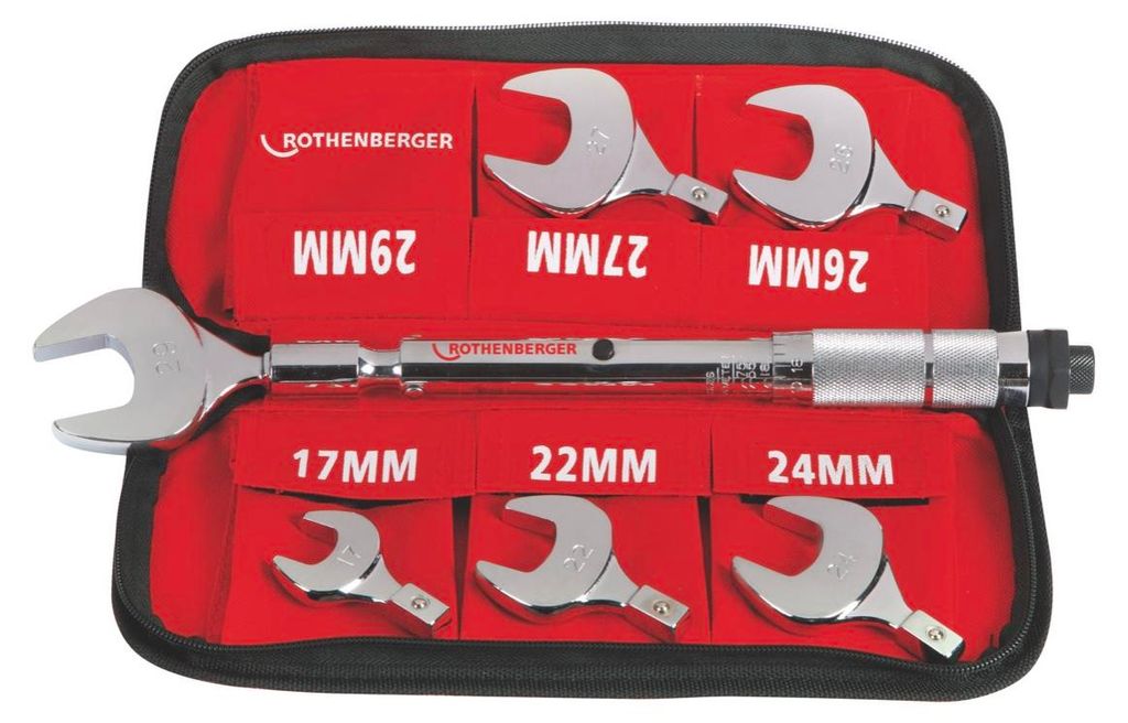Sada momentových klíčů Rothenberger 7 ks ( 175001 ) 17 - 29 Obrázek produktu 