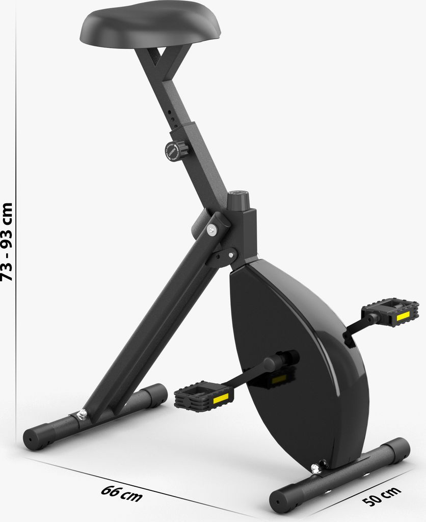 Deskbike – Premium Tischfahrrad – Schreibtisch-Fahrrad für Büro und Zuhause – Heimtrainer – Pedaltrainer – Fitnessgerät – Beintraine...