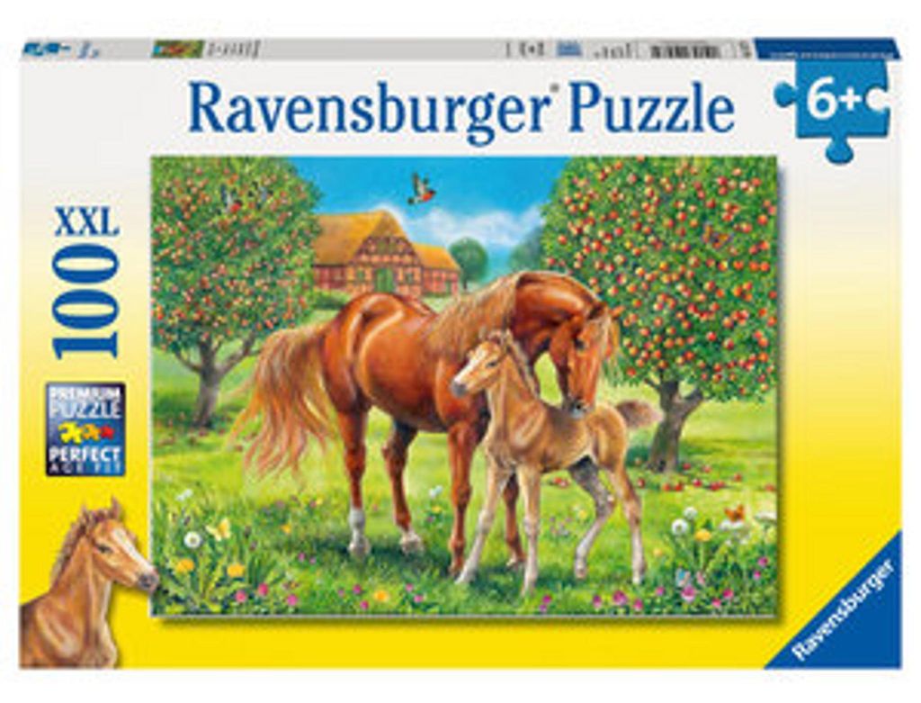100 pièces Ravensburger Kinder Puzzle XXL Le bonheur des Image du produit 