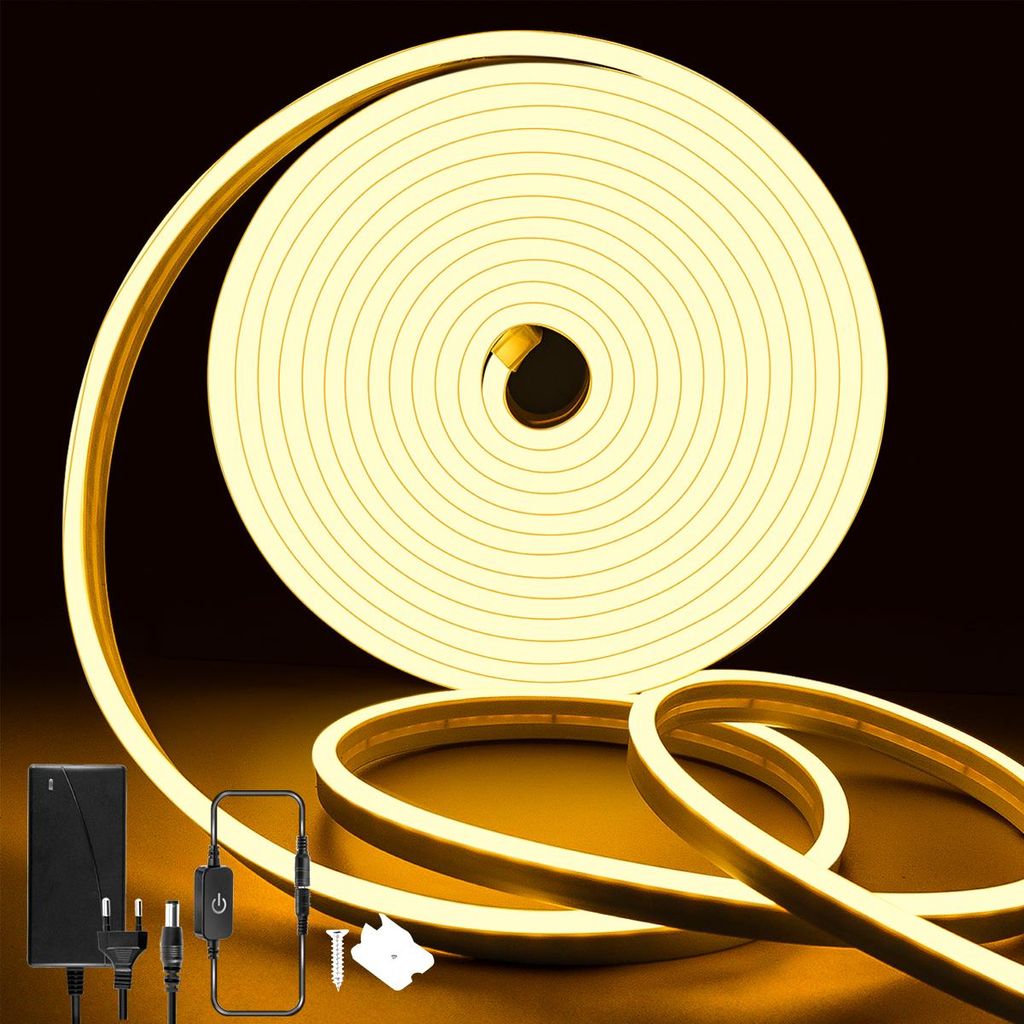 Oyajia LED Stripe 5m LED Nachtlicht Warmweiss, Dimmbare Produktbild 