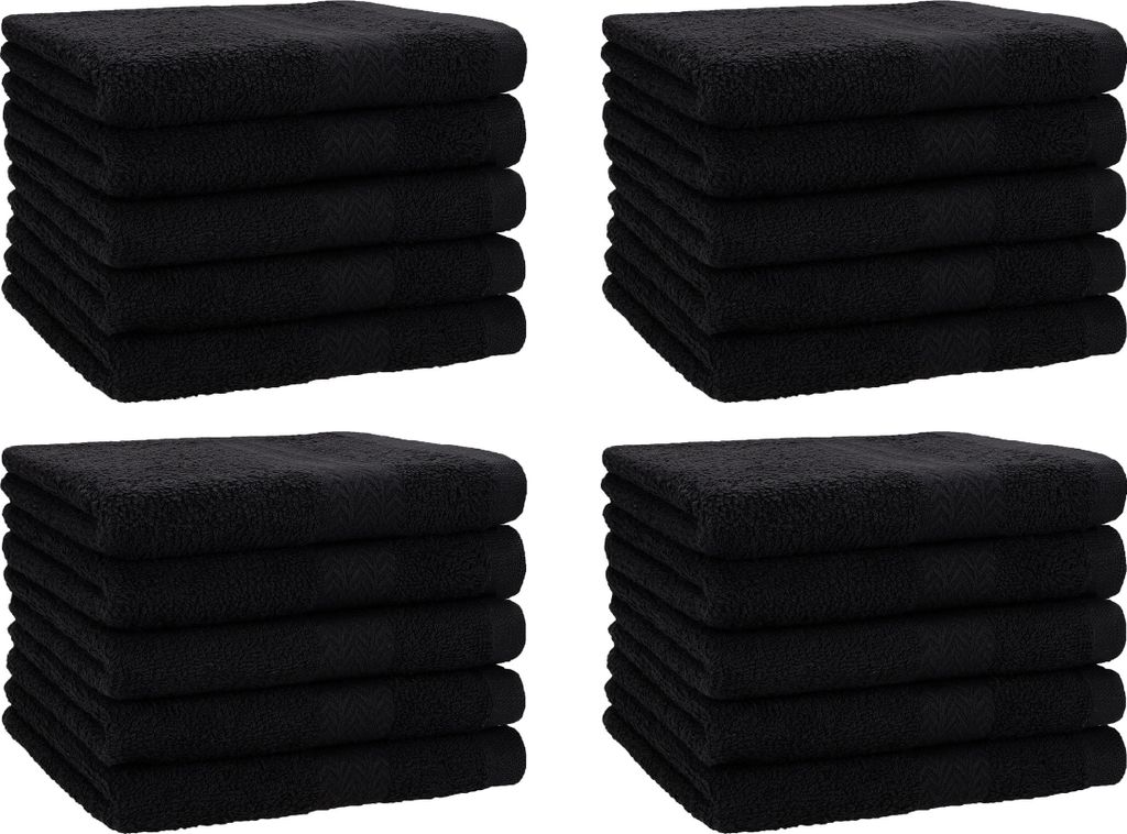 Betz 20 Stück Gästetücher 30x50 cm PREMIUM 100% Baumwolle Produktbild 