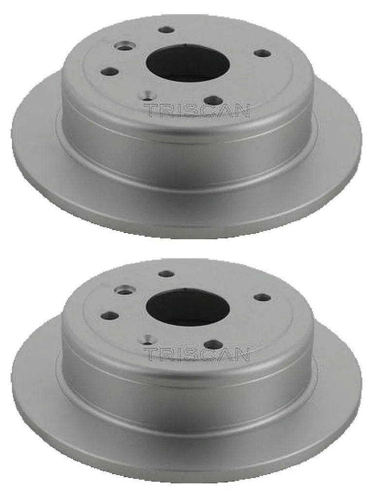 2 Disques de Frein TRISCAN Ø 258 mm pour Chevrolet Lacetti - Qualité OE