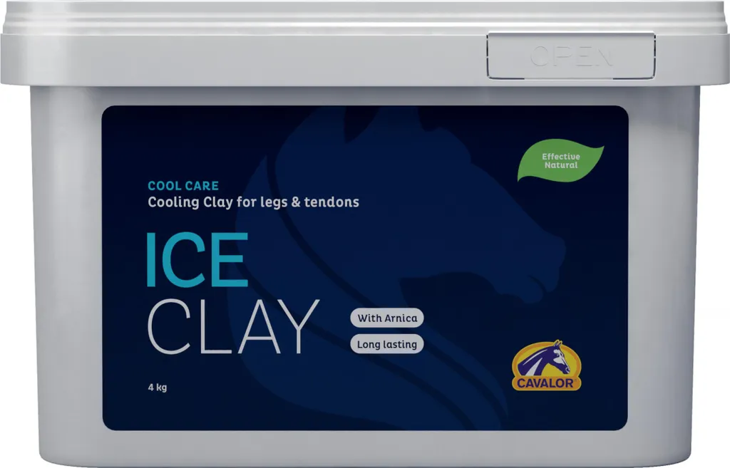 Cavalor Argile Glaciale 4 kg à effet froid purifiant pour le cheval