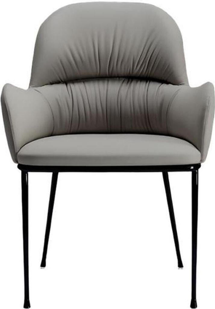 Esszimmerstuhl Stuhl Küchenstuhl Lehnstuhl Holz Stoff Modern Beige