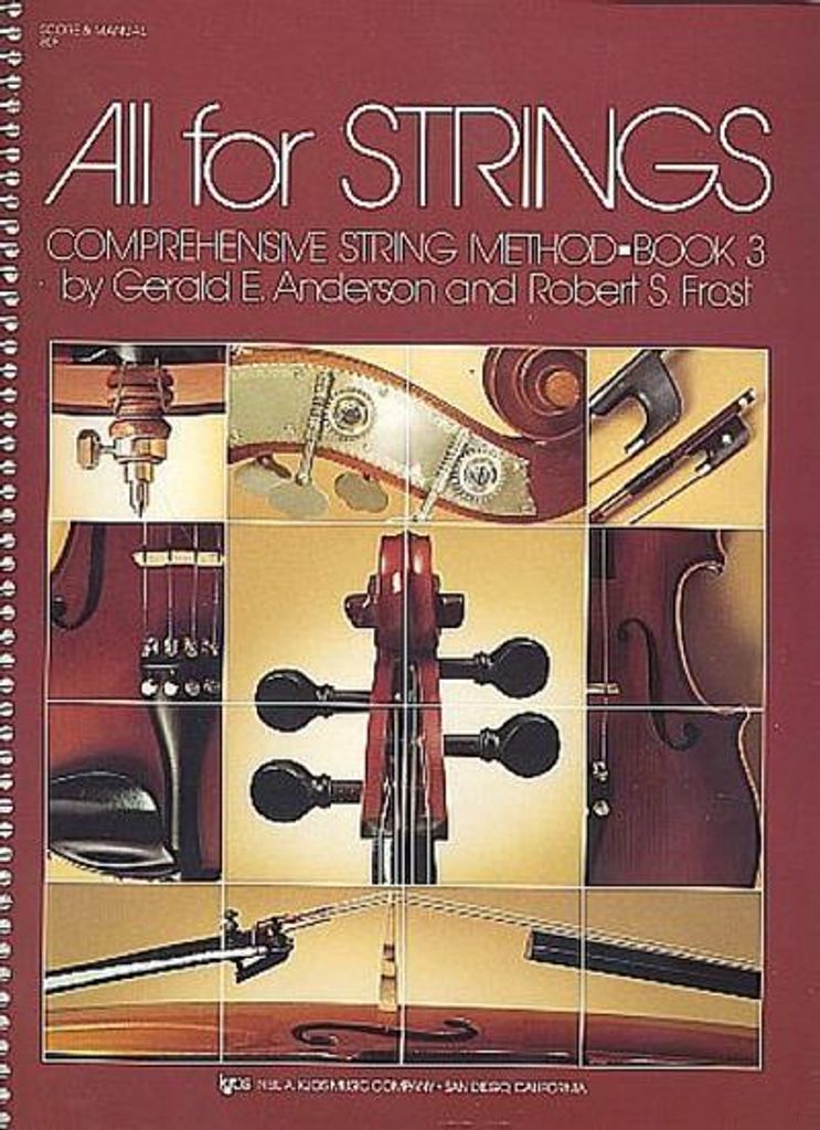 All for Strings vol.3 score andmanual