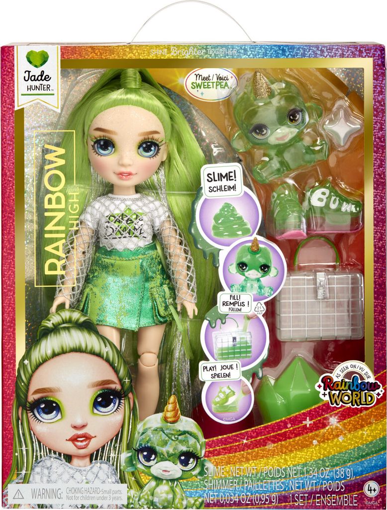 MGA Classic Rainbow Fashion Doll- Jade (green) Produktbild