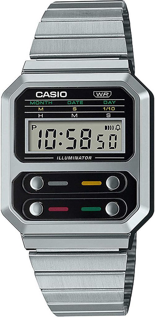 Casio Digitaluhr Armbanduhr Vintage A100WE-1AEF Produktbild 