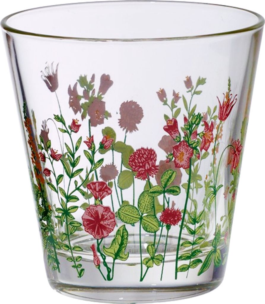 Trinkbecher Selvatica mit Blumen Produktbild 