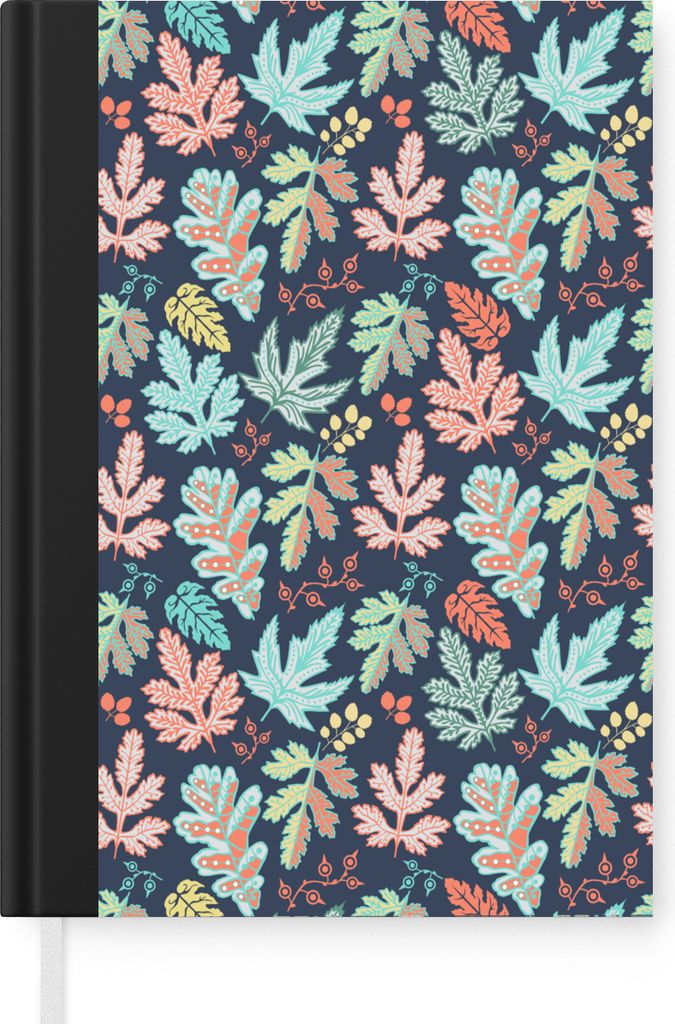 MuchoWow Notizbuch Tagebuch Haushaltsbuch Notebook A5 Blätter - Muster - Barock - Notizblock - Notizheft - Notebook - Schreibblock - Papier