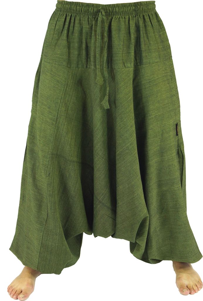 Haremshose Pluderhose Pumphose Aladinhose aus Baumwolle - Produktbild 