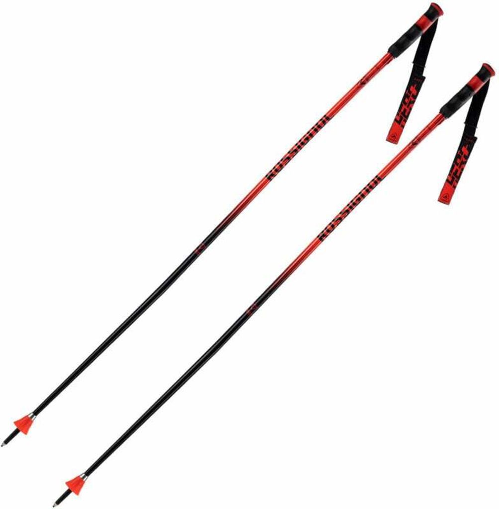 Rossignol Hero GS-SG Black/Red 135 cm Ski-Stöcke