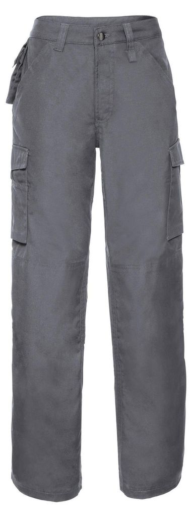 Russell Work Wear Herren Arbeitshose, robust, Standard-Beinlänge FK685 (W38 x Regulär) (Grau)