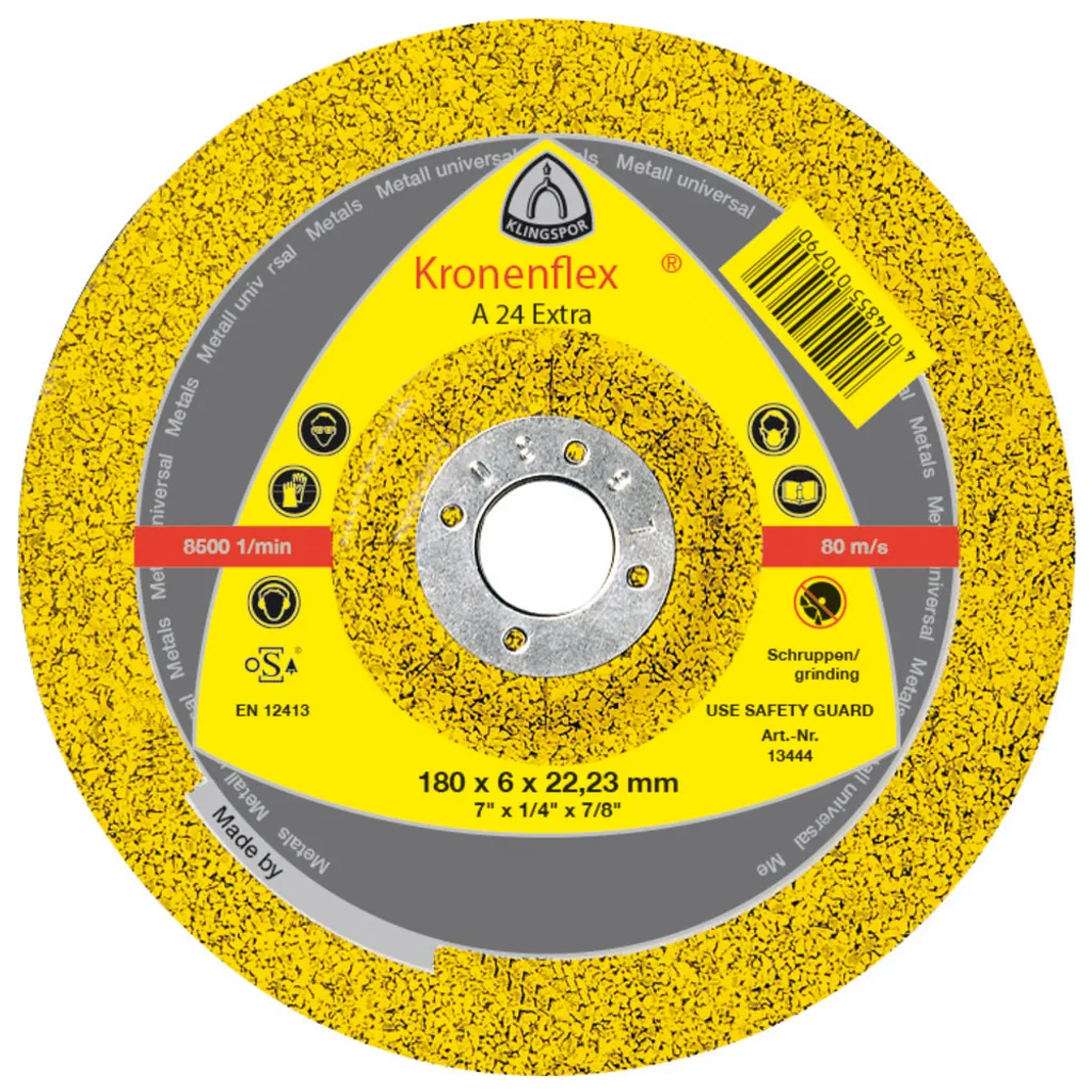 Fornitura Professionale Dischi Sbavo Klingspor A 24 EX 150x6mm Metallo