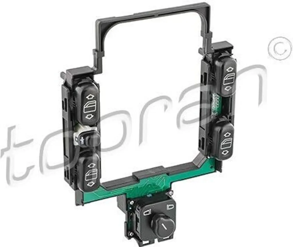 Interrupteur central TOPRAN 409619 pour Mercedes Classe E haute qualité