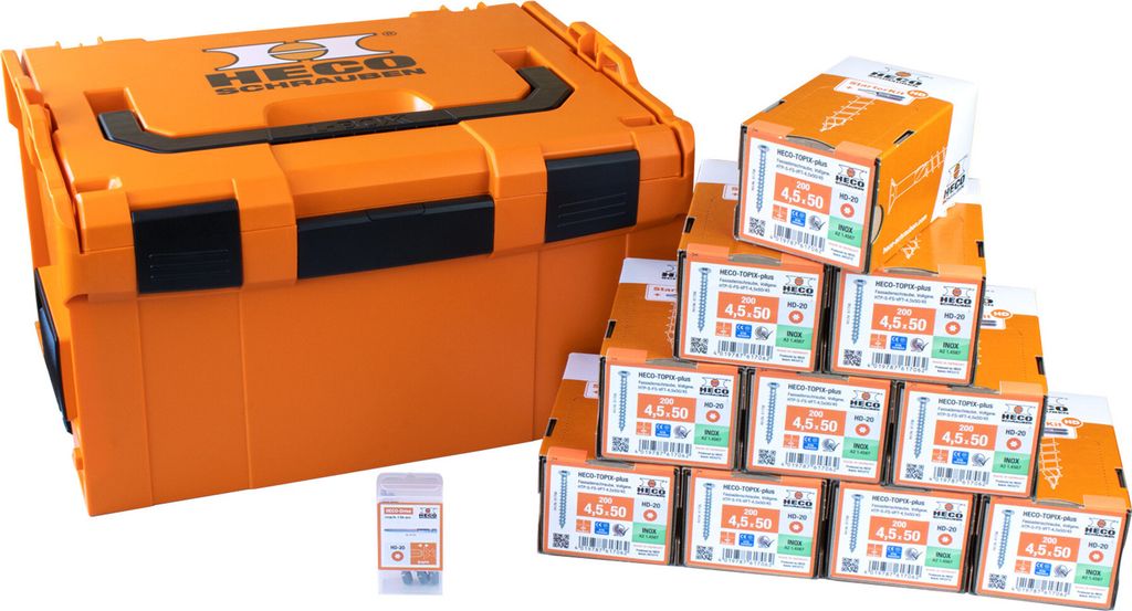 Heco -L-BOXX 238 Fassadenset 4,5 x 50, 63102 Produktbild 