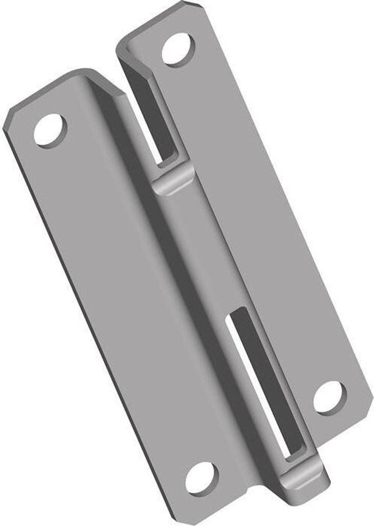 Element-System Sb-Halterung Weiss Produktbild 