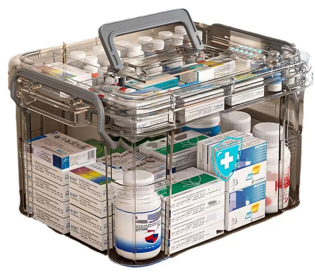 Medicijnbox - Organizer voor medicijnen en benodigdheden Productafbeelding 