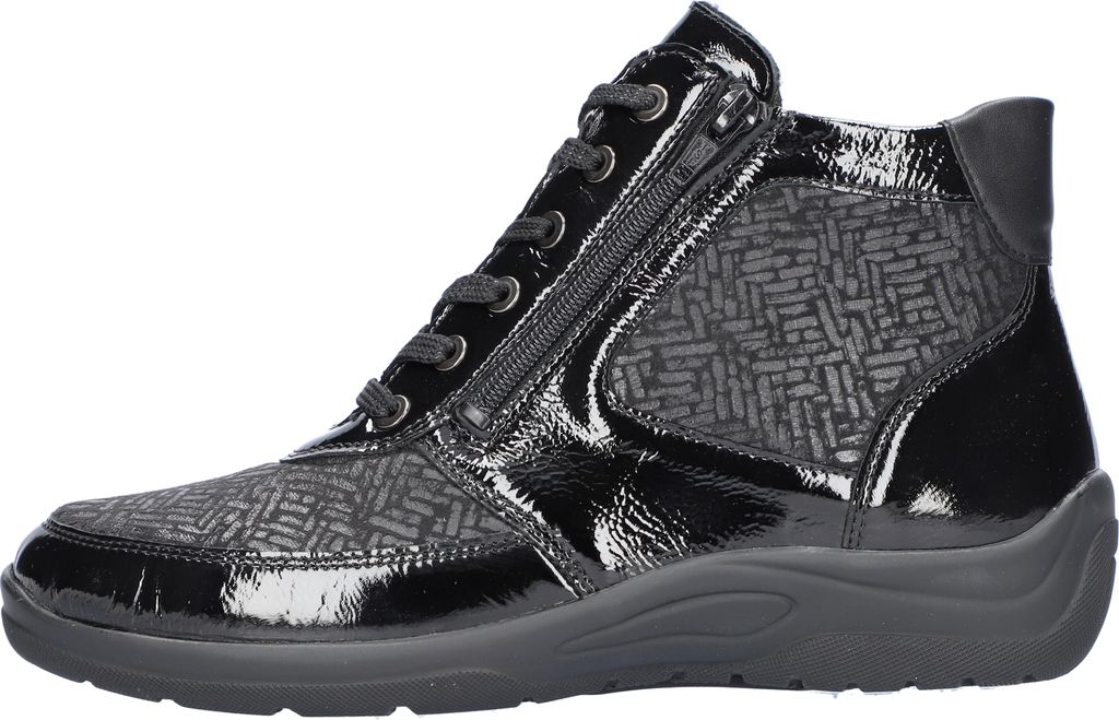 Waldläufer Damen Schnürstiefel in Schwarz, Größe 6.5 Produktbild 8