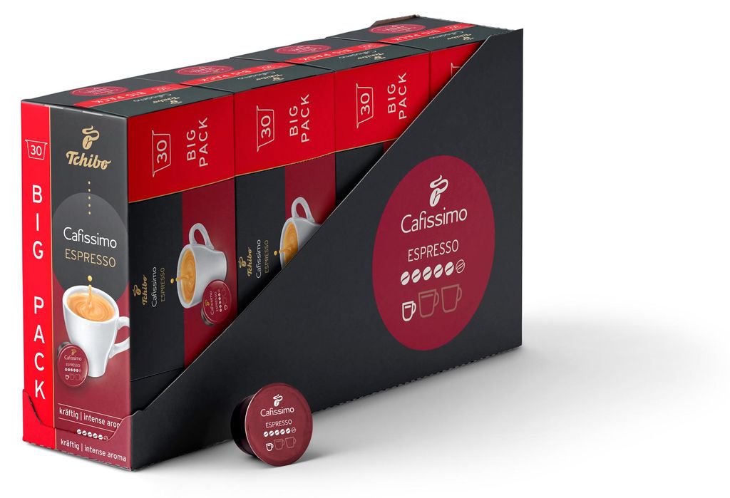 Tchibo Cafissimo Vorratsbox Espresso kräftig Kaffeekapseln, Produktbild 