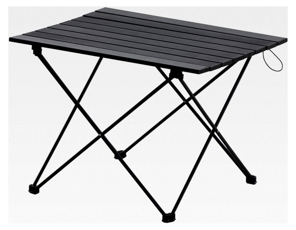 Campingtisch Wanderlust schwarz - ultraleichtes Aluminiumgestell
