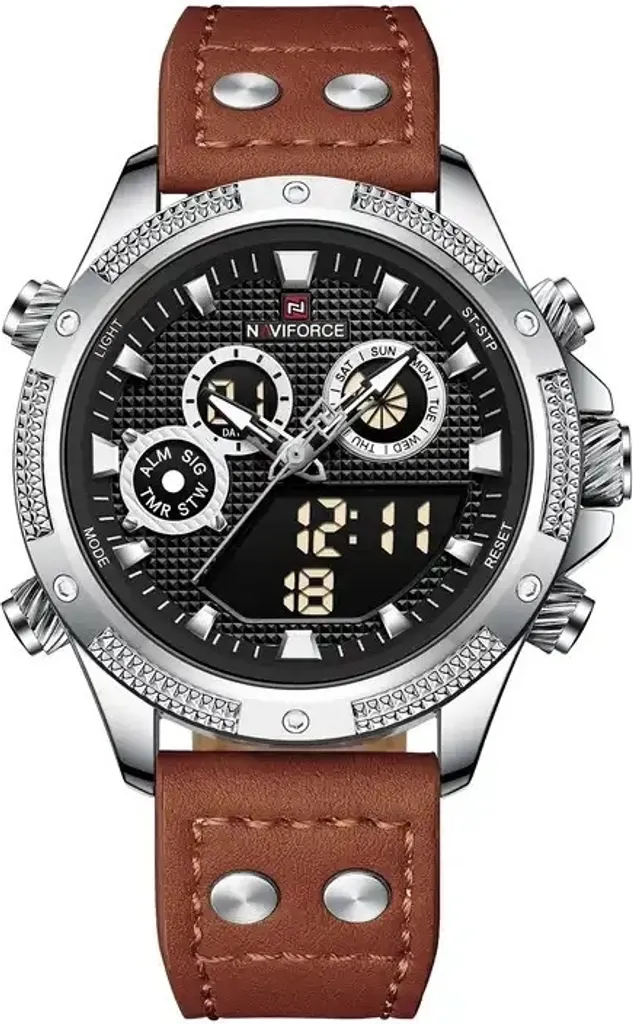Montre bracelet analogique quartz pour homme NAVIFORCE
