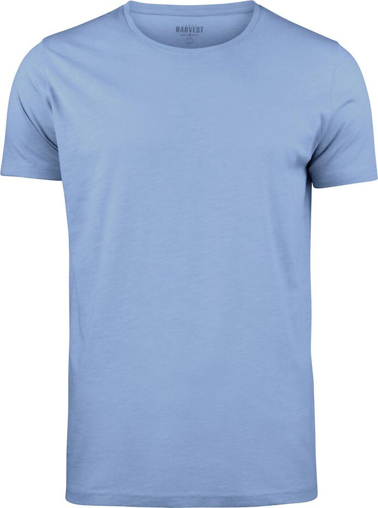 Modisches Herren T-Shirt Harvest Twoville aus 100% Baumwolle Rundhals Slub Tricot 160 g/m²