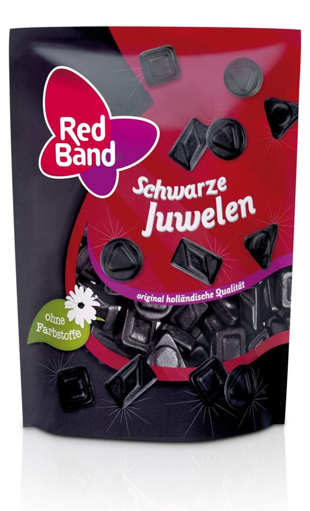 Red Band Black Jewellery Silná lékořice Premium Stand-up Obrázek produktu 