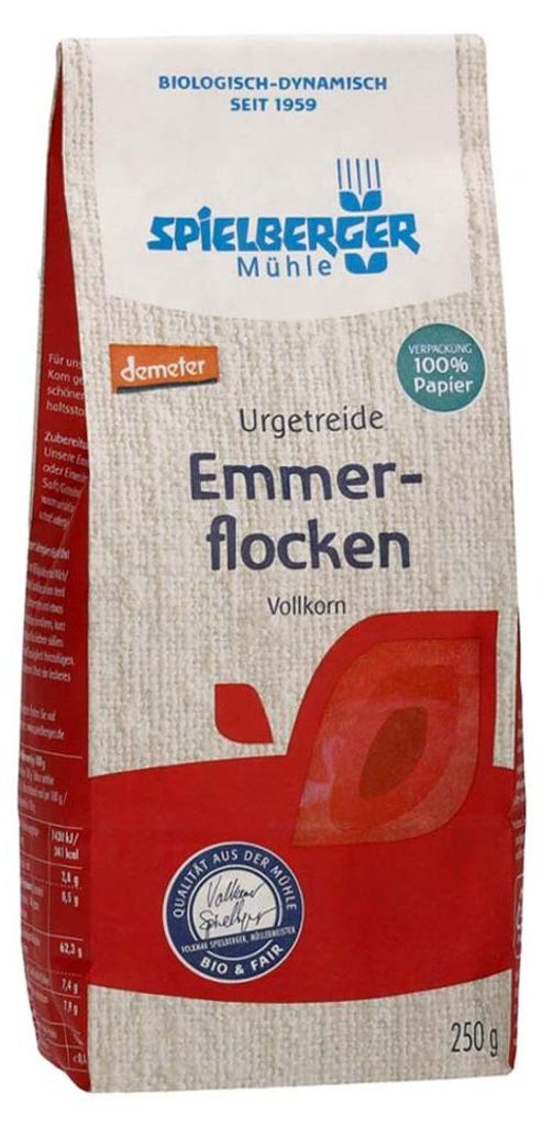 Emmerflocken demeter 250g Produktbild 
