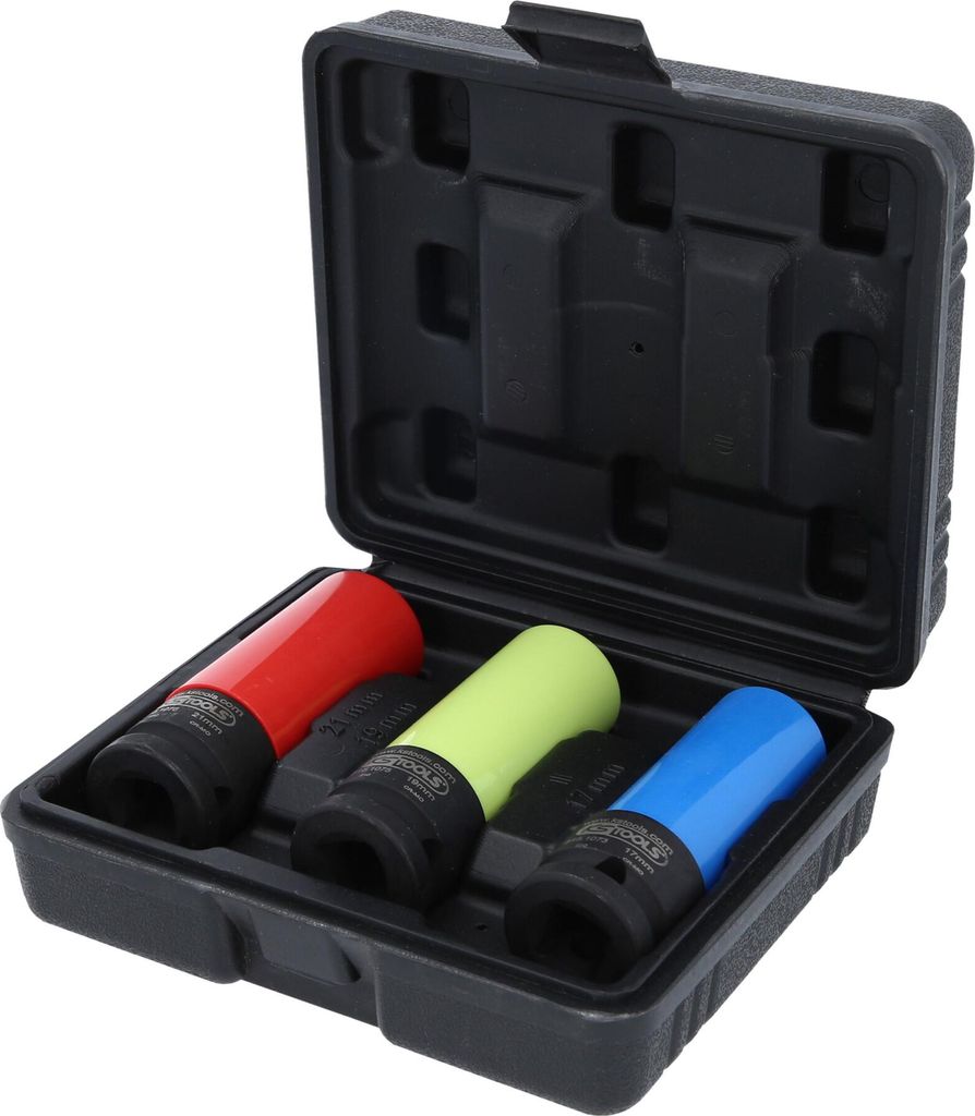 KS Tools 515.1070, Steckschlüssel-Satz, 1/2", 3 Kopf/Köpfe, Produktbild 