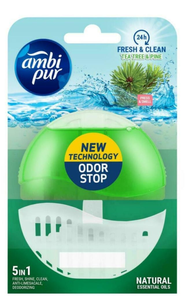Ambi Pur Toilettenblock-Starter-Set Teebaum & Kiefer Produktbild 