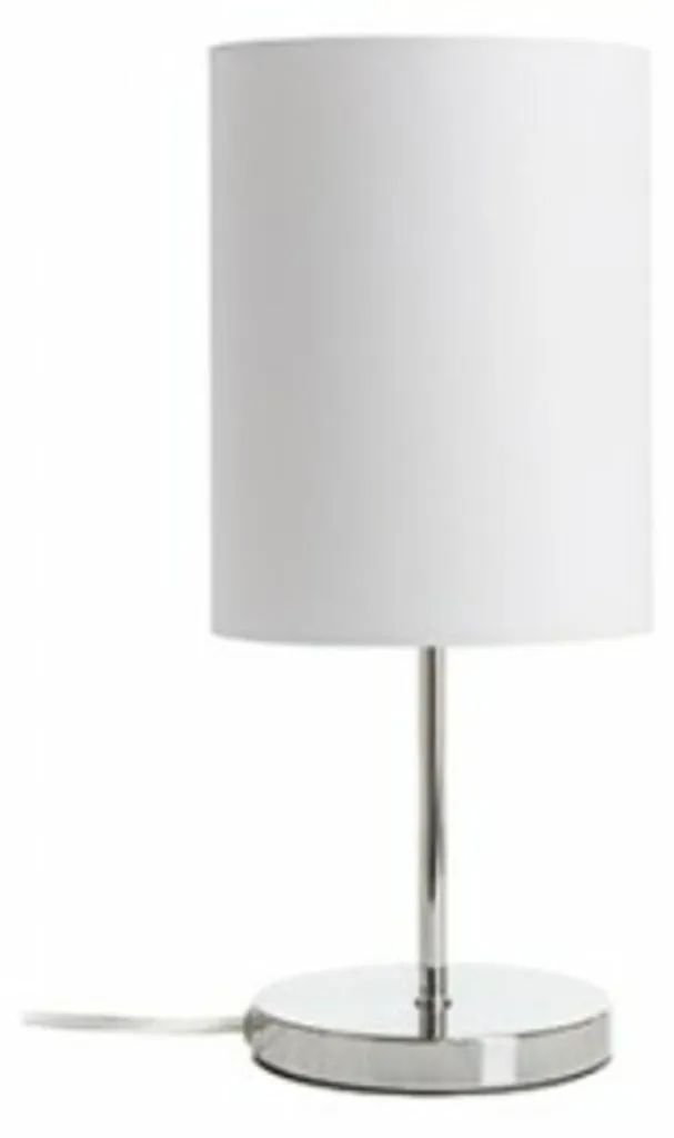 Éclairage de Table NYC/RON LED E27 contre l'éblouissement Blanc Chrome