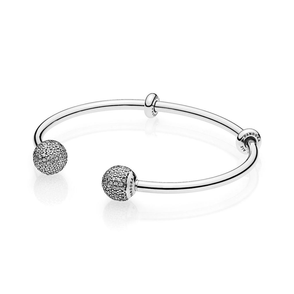 Náramek Pandora Moments, dámský, pavé, otevřený, stříbro, Obrázek produktu 