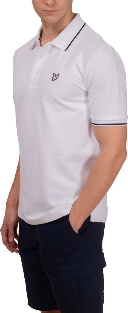 LYLE & SCOTT - Herren-Poloshirt mit flachem Rückenpiqué - Größe L