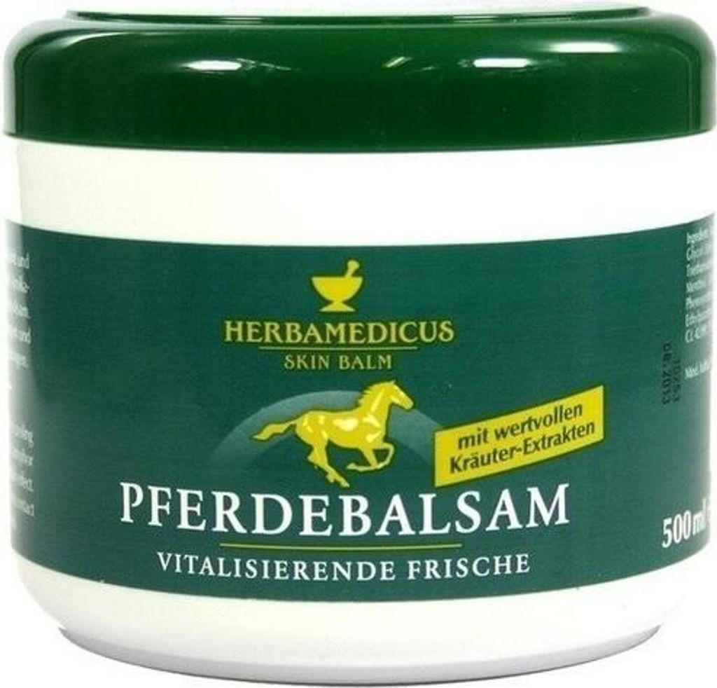 Baume pour chevaux Herbamedicus 500 ml Image du produit 