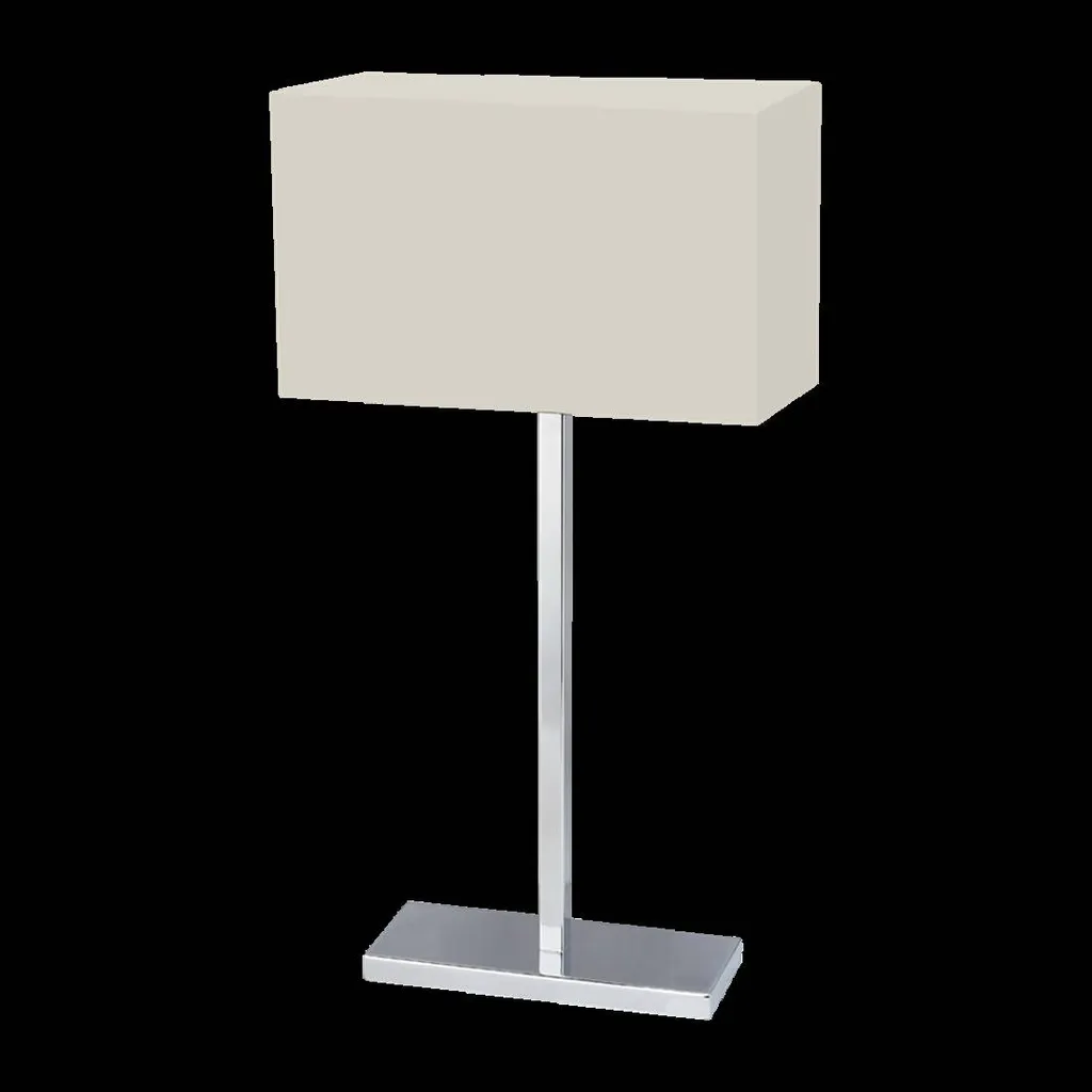 Lampada Tavolo MADRID 1xE27 40W Cromata - Offerta Illuminazione