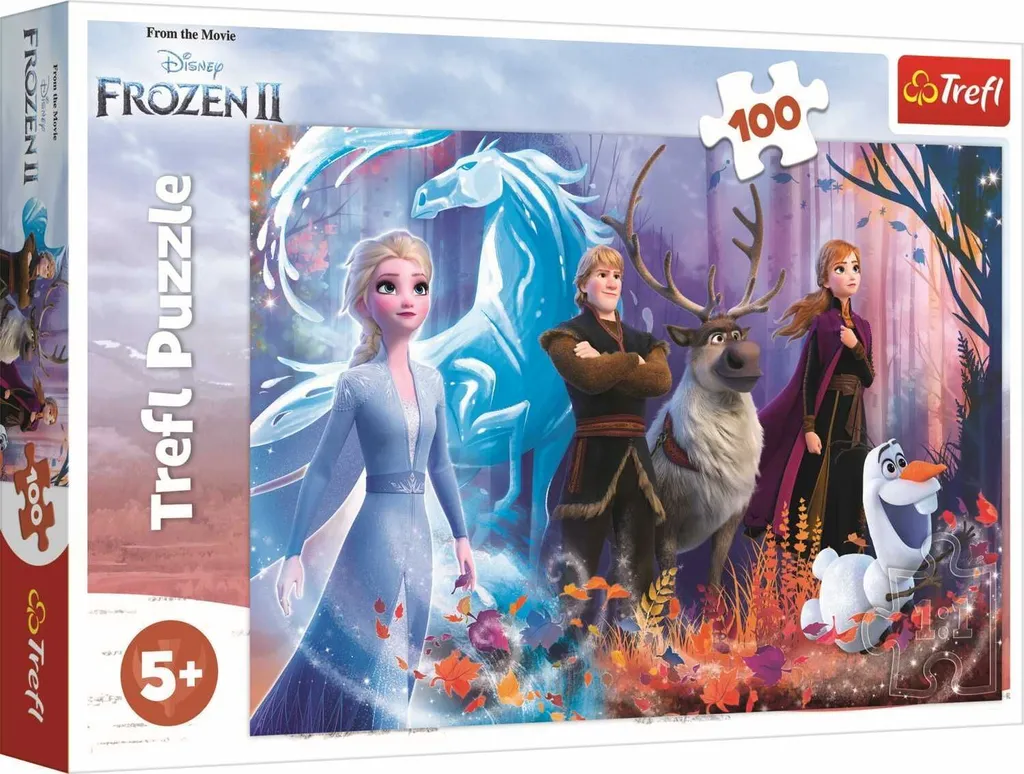 Trefl Puzzle Disney La Reine des Neiges 100 Pièces 16366 pour Enfants