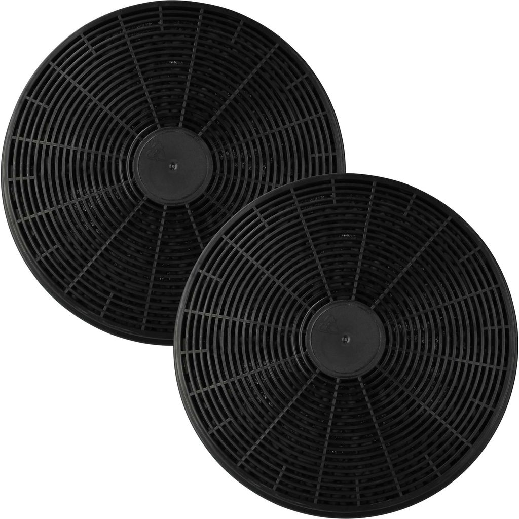 vhbw 2x Aktivkohlefilter kompatibel mit Klarstein 10032683, 10032684, 10030938, 10030939, 10031183, 10031695, 10031905 Dunstabzugshaube - 17,5 cm