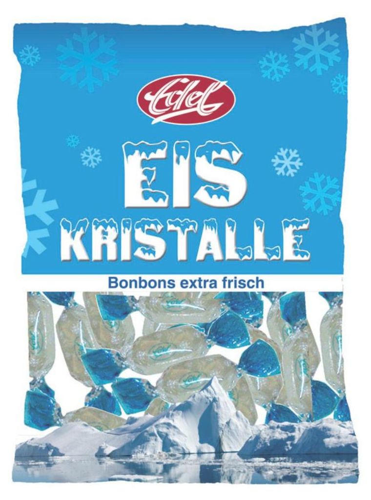 Edelgistkristallen, verkoelende snoepjes, extra vers, Productafbeelding 