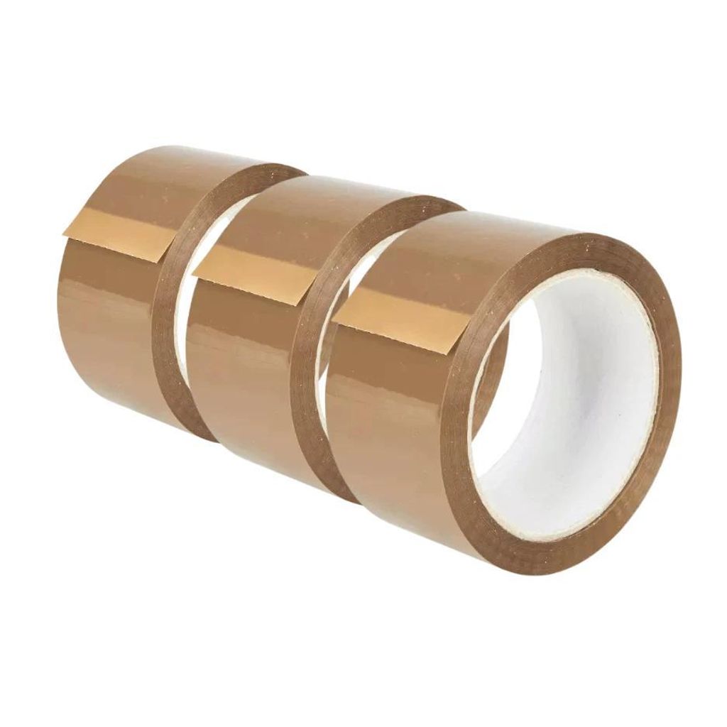 3 x Packband Paketband Klebeband Universal 66m x 50mm, low Produktbild 