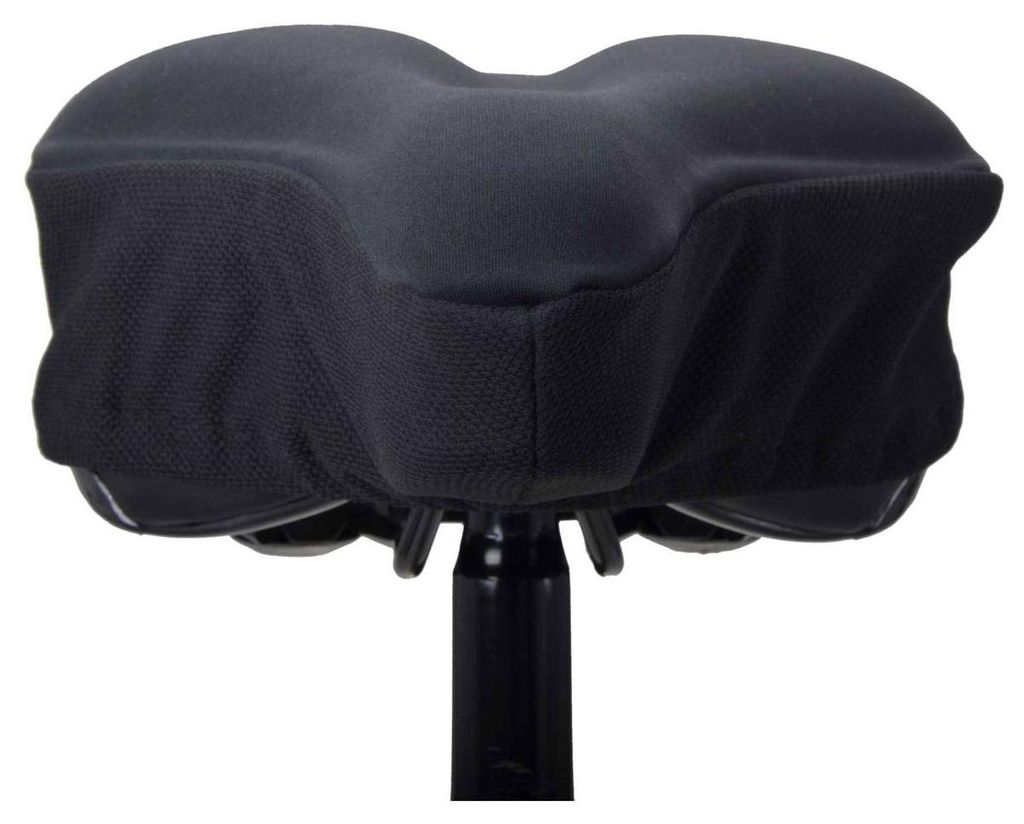 Sitzbezug Fahrrad Satteldecke Schutzhülle schwarz Produktbild 