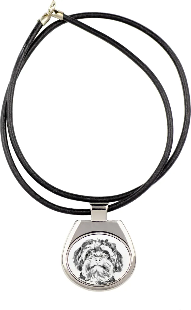 Trend Jewelry: Collana Cane Bolonka Zwetna Personalizzata con Foto