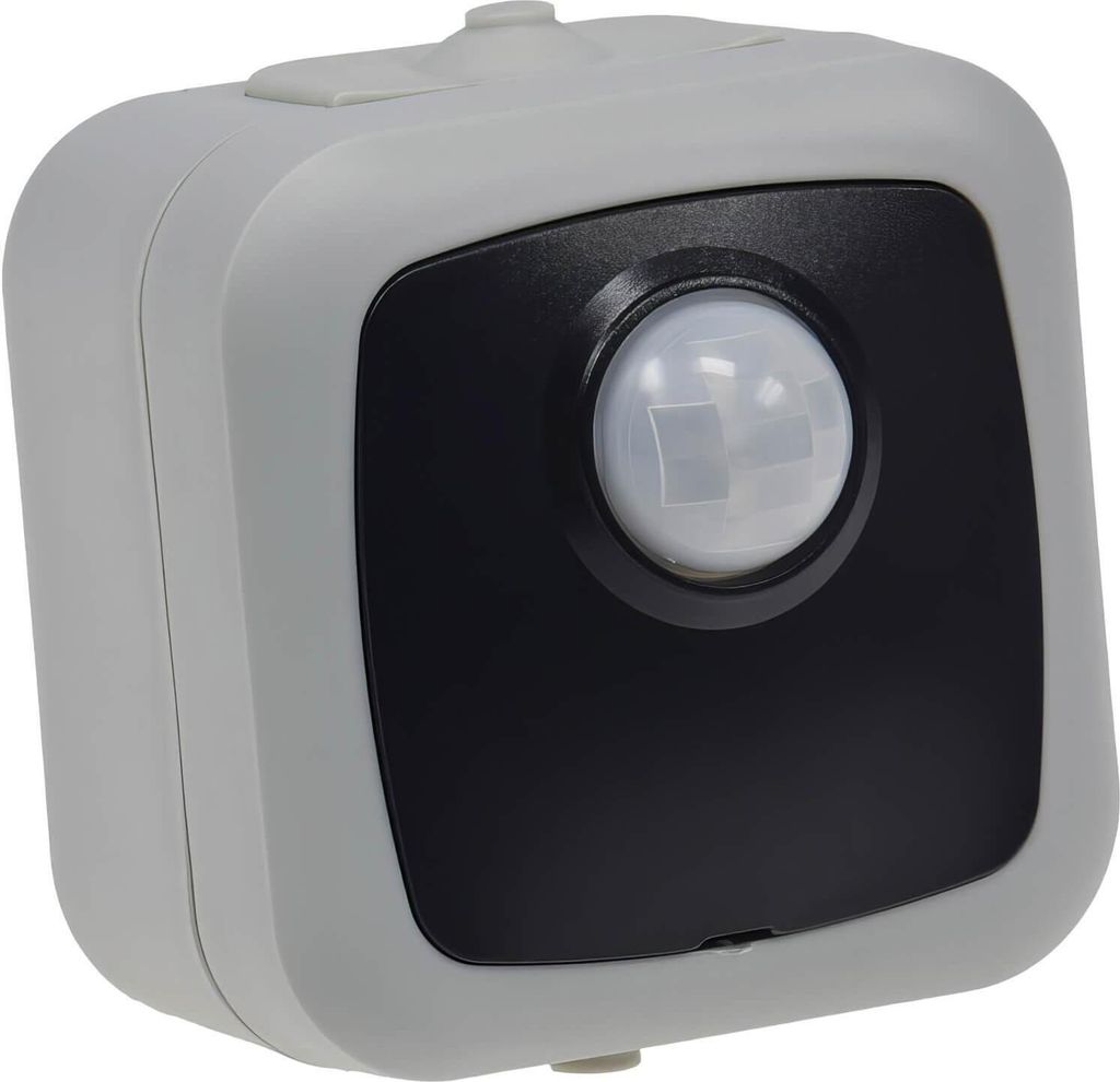 ChiliTec Feuchtraum Aufputz Bewegungsmelder IP44 AP grau Produktbild 